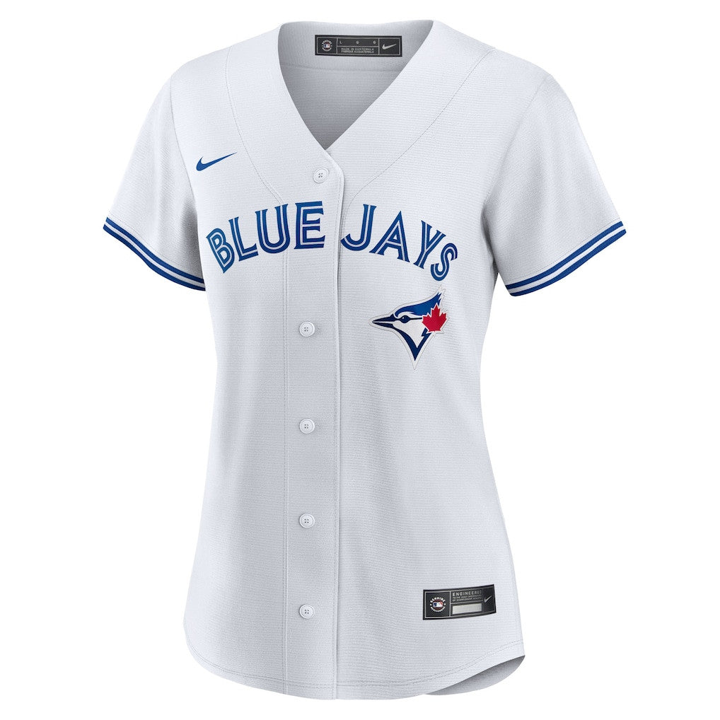 Andrés Giménez 0 Toronto Blue Jays Women's Home Jersey - White