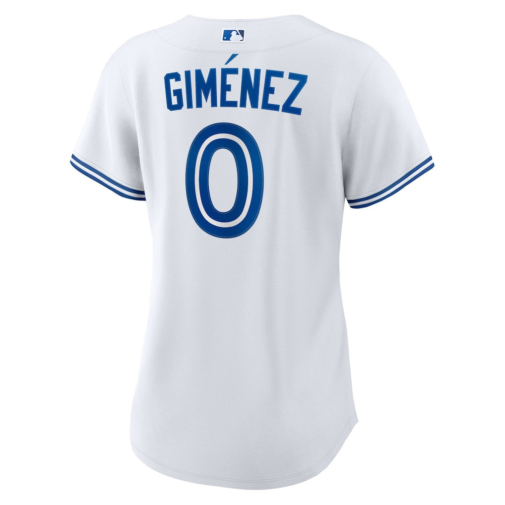 Andrés Giménez 0 Toronto Blue Jays Women's Home Jersey - White