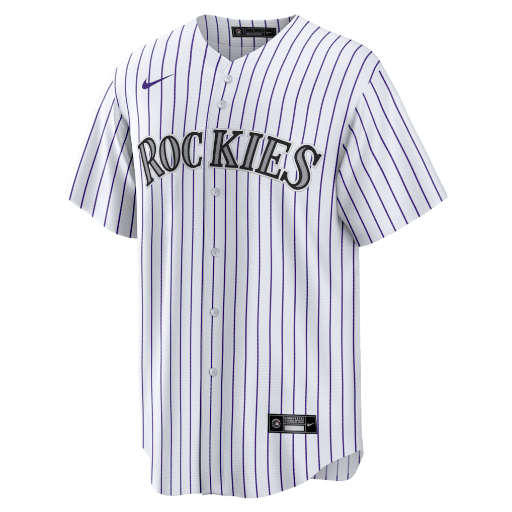 Matt Holliday 5 Colorado Rockies Home Retired Player Men Jersey - White