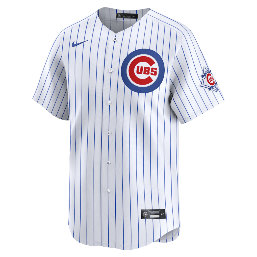 Pete Crow-Armstrong 4 Chicago Cubs 150th Anniversary Limited Men Jersey - White