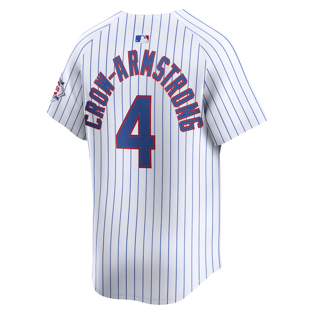 Pete Crow-Armstrong 4 Chicago Cubs 150th Anniversary Limited Men Jersey - White