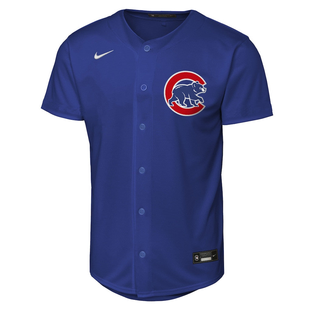 Pete Crow-Armstrong 4 Chicago Cubs Alternate YOUTH Jersey - Rush Blue