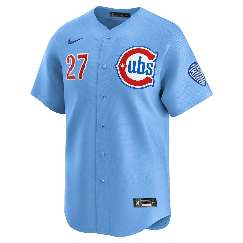 Seiya Suzuki 27 Chicago Cubs 2nd Alternate Limited Player Men Jersey - Royal