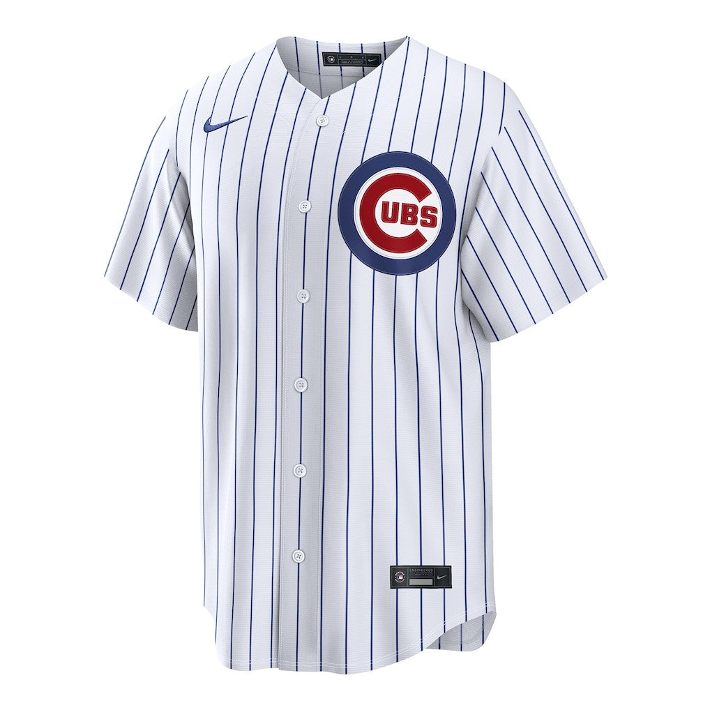 Matt Shaw 6 Chicago Cubs Home Men Jersey - White