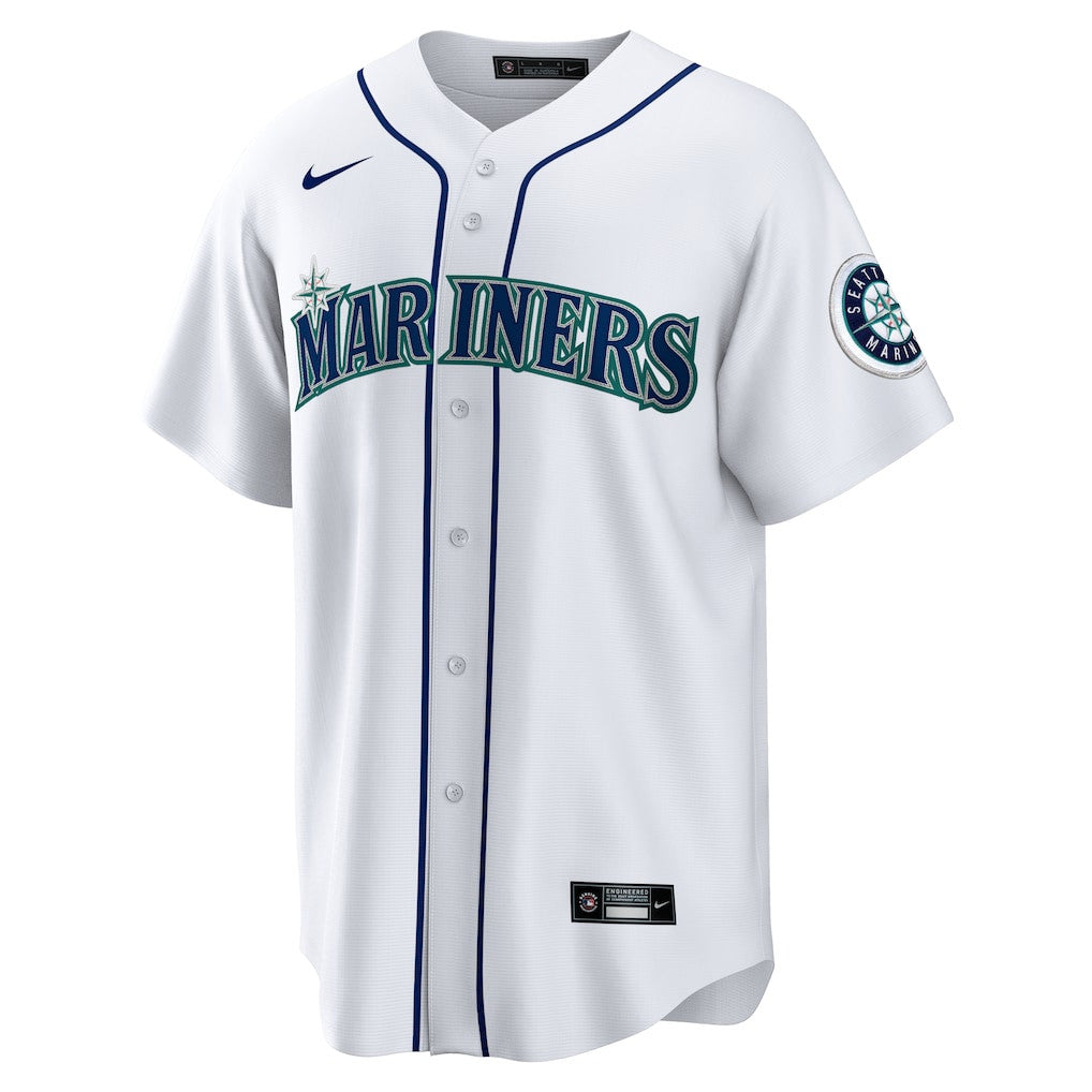 Ken Griffey Jr. 24 Seattle Mariners Home Men Jersey - White