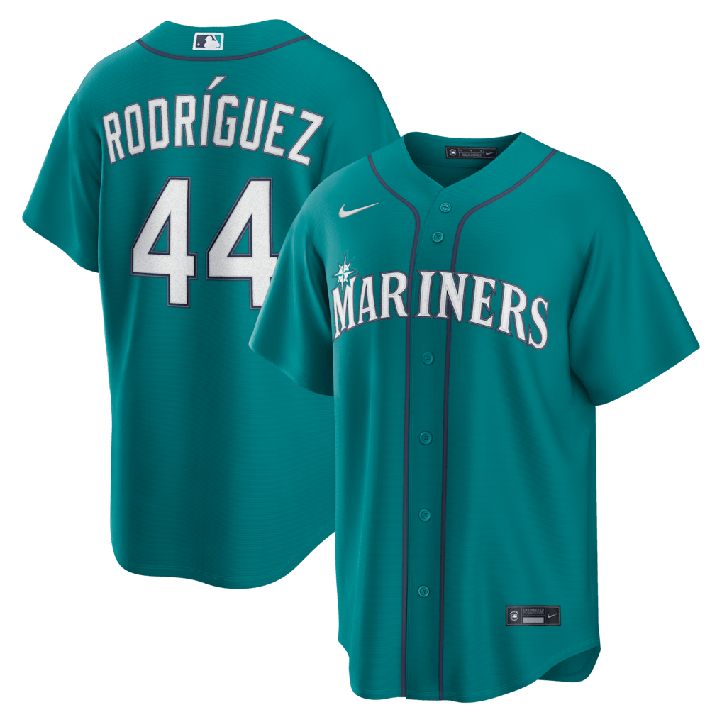 Julio Rodríguez 44 Seattle Mariners Alternate Men Jersey - Teal