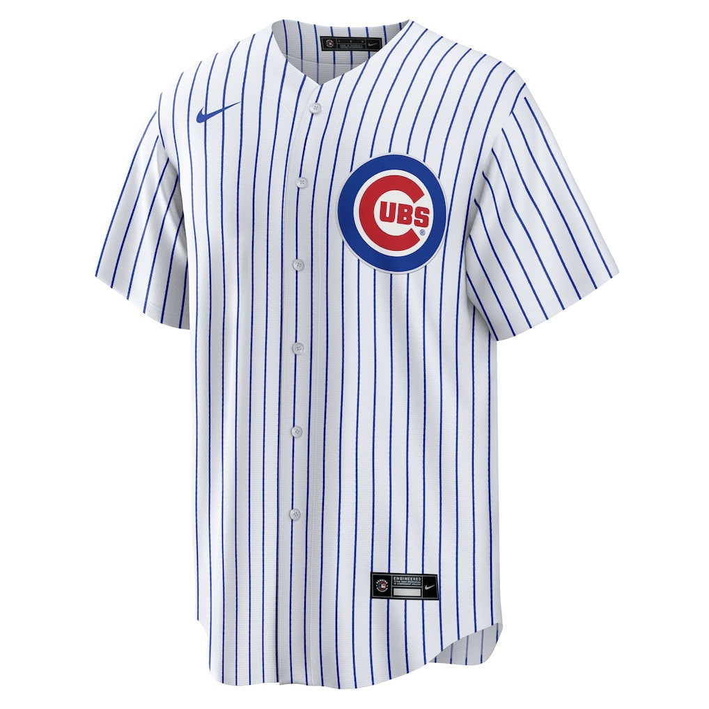 Miguel Amaya 9 Chicago Cubs Home Men Jersey - White