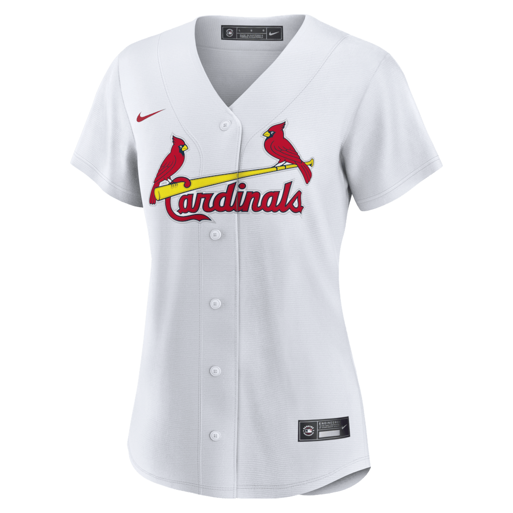 José Fermín 15 St. Louis Cardinals Women's Home Jersey - White