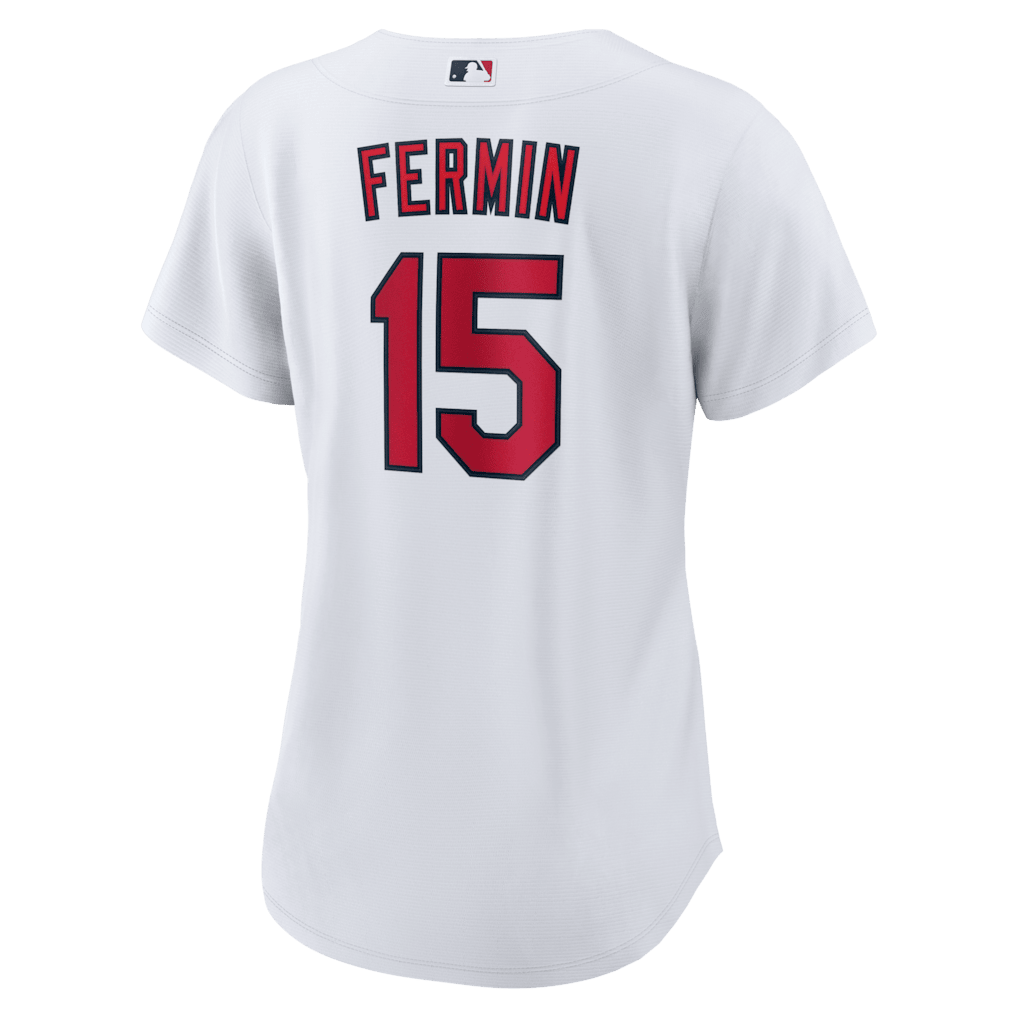 José Fermín 15 St. Louis Cardinals Women's Home Jersey - White