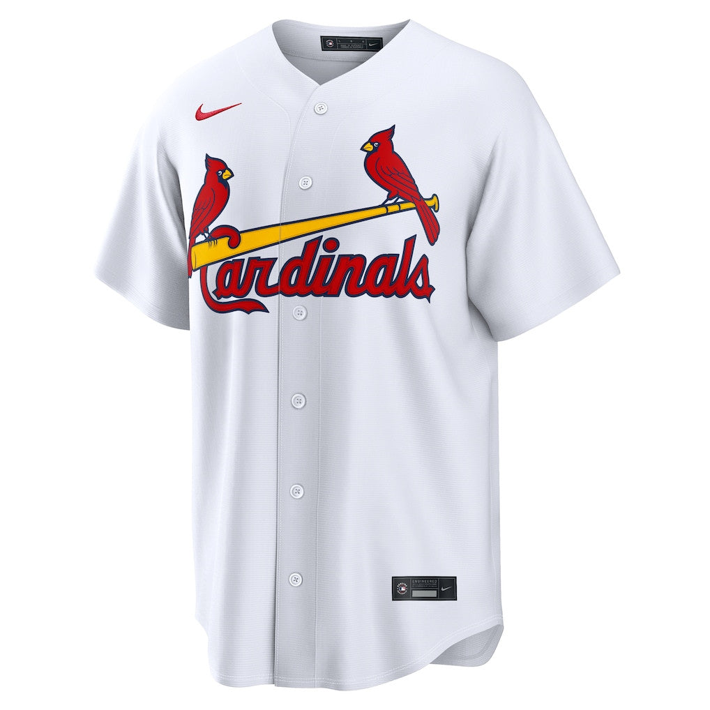 Masyn Winn 0 St. Louis Cardinals Home Men Jersey - White