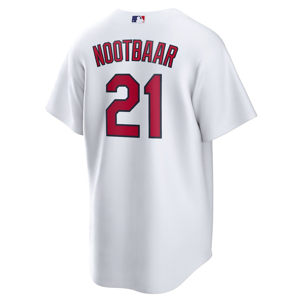Lars Nootbaar 21 St. Louis Cardinals Home Men Jersey - White