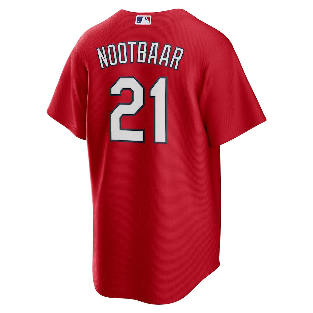 Lars Nootbaar 21 St. Louis Cardinals Alternate Player Men Jersey - Red