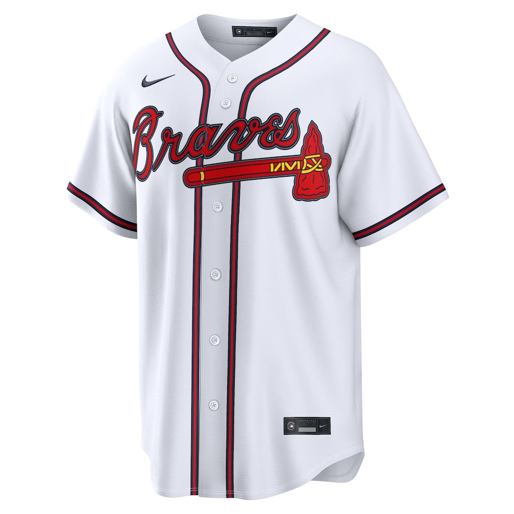 Ronald Acuña Jr. 13 Atlanta Braves Home Men Jersey - White