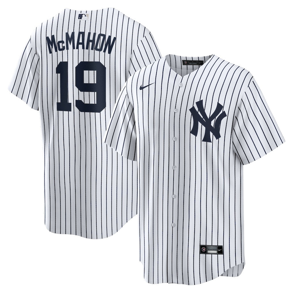 Ryan McMahon 19 New York Yankees Home Men Jersey - White