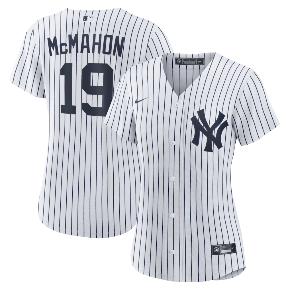Ryan McMahon 19 New York Yankees Women's Home Jersey - White