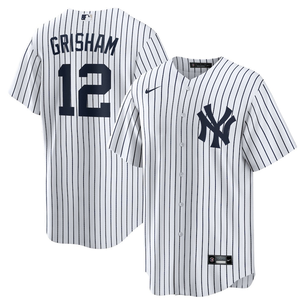 Trent Grisham 12 New York Yankees Home Men Jersey - White