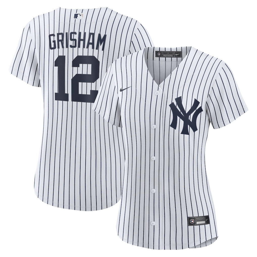 Trent Grisham 12 New York Yankees Women's Home Jersey - White