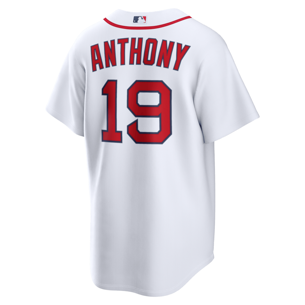 Roman Anthony 19 Boston Red Sox Home Men Jersey - White