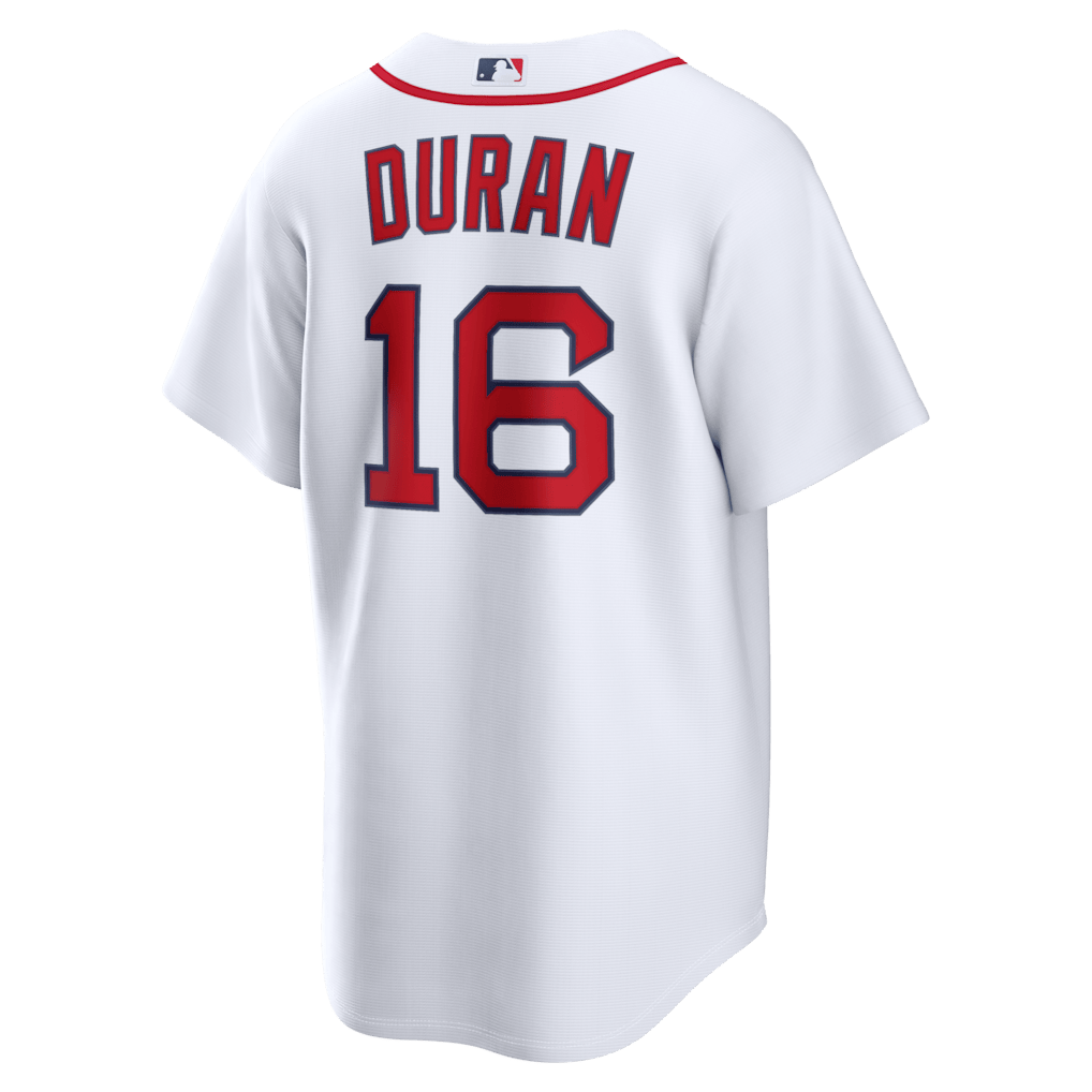 Jarren Duran 16 Boston Red Sox Home Men Jersey - White
