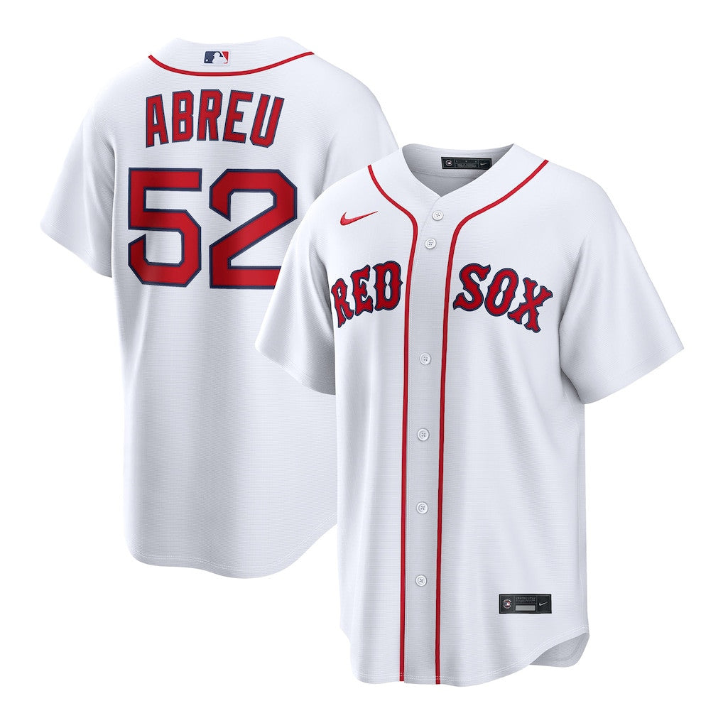 Wilyer Abreu 52 Boston Red Sox Home Men Jersey - White