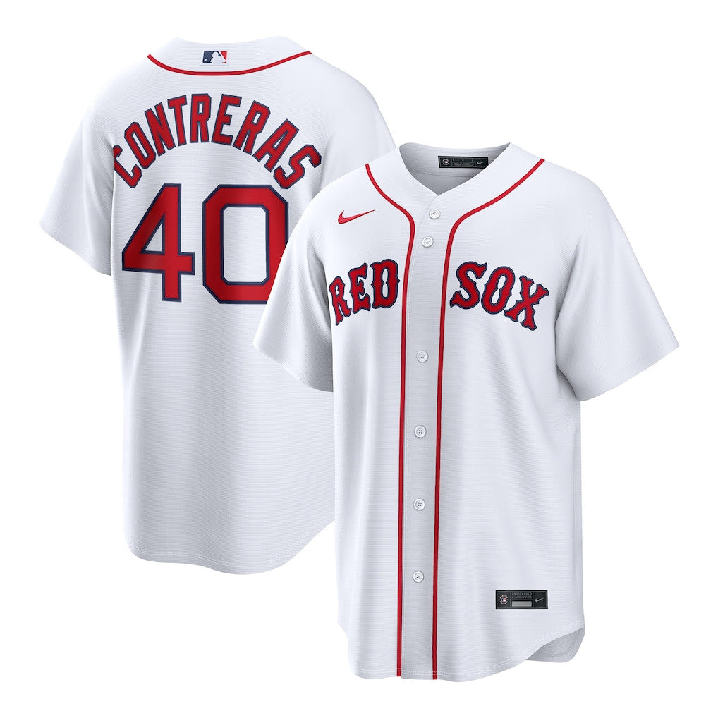 Willson Contreras 40 Boston Red Sox Home Men Jersey - White