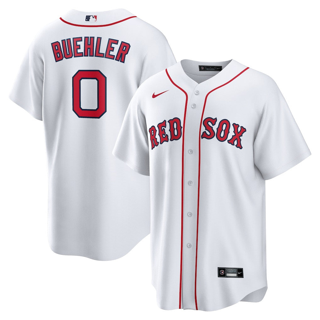 Walker Buehler 0 Boston Red Sox Home Men Jersey - White