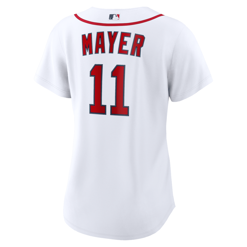 Marcelo Mayer 11 Boston Red Sox Women's Home Jersey - White