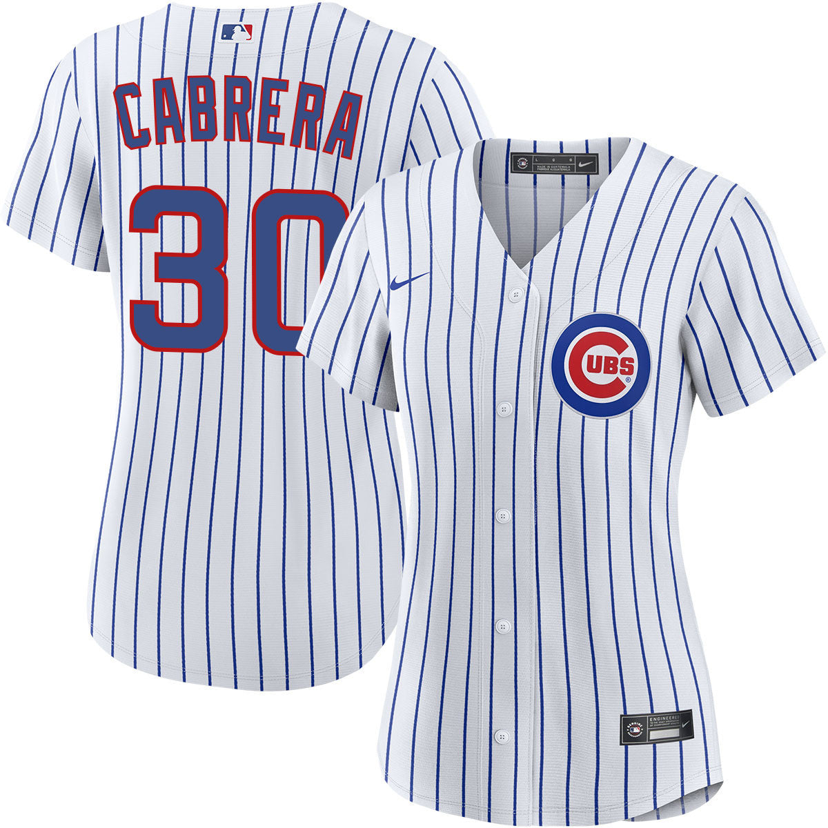 Edward Cabrera 30 Chicago Cubs Women's Home Jersey - White