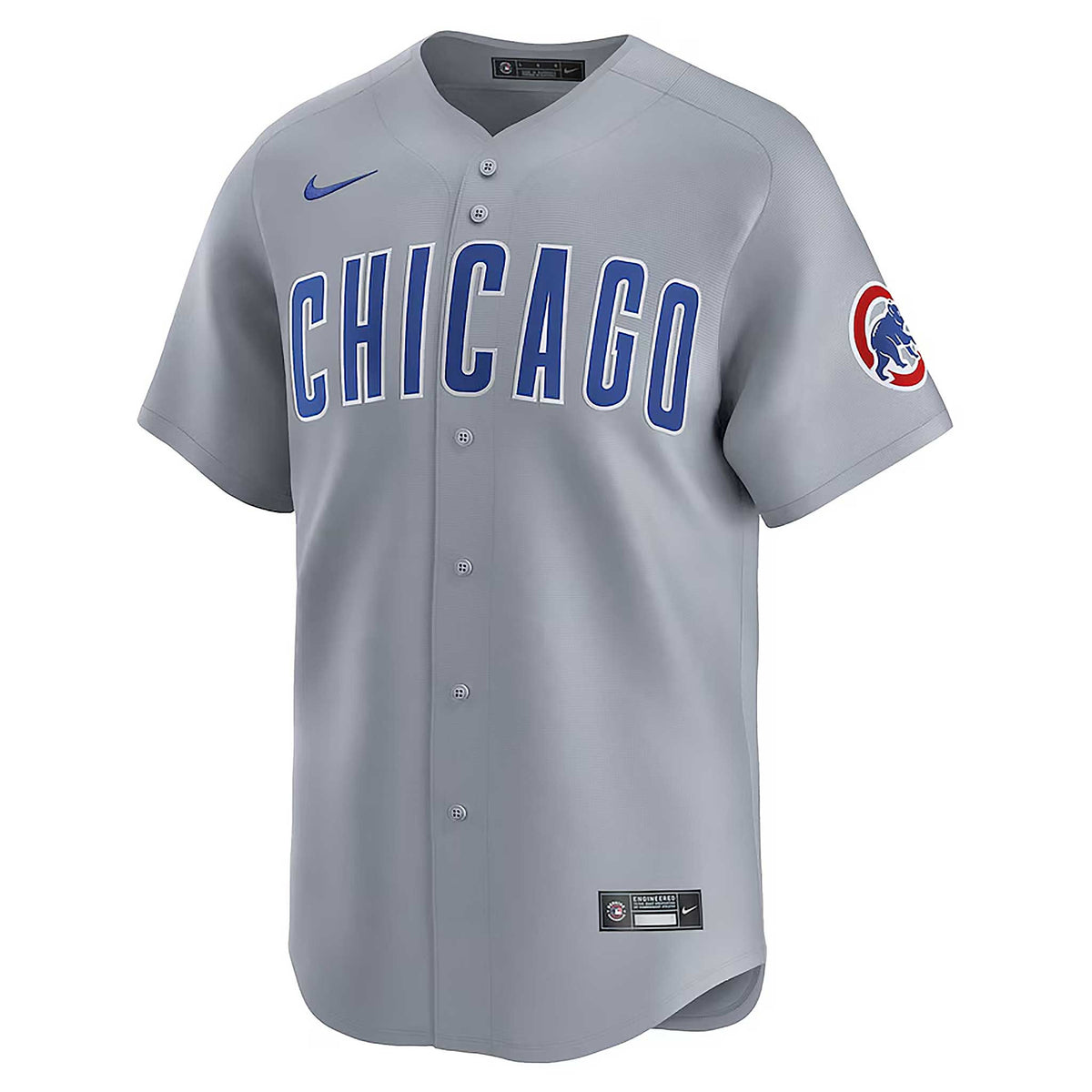 Nico Hoerner 2 Chicago Cubs Away Men Jersey - Gray