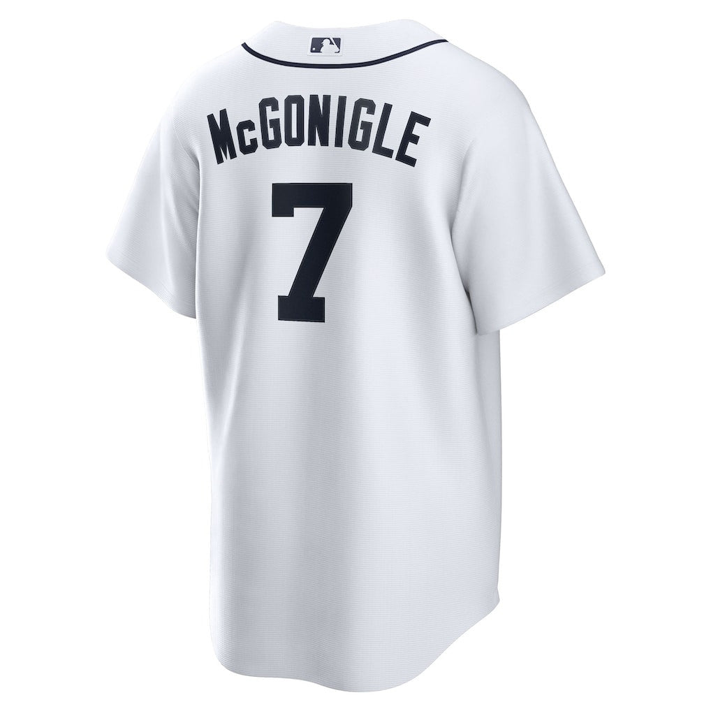 Kevin McGonigle 7 Detroit Tigers Home Men Jersey - White
