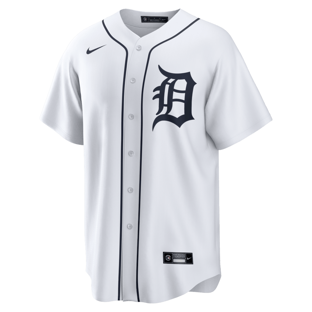 Kevin McGonigle 7 Detroit Tigers Home Men Jersey - White