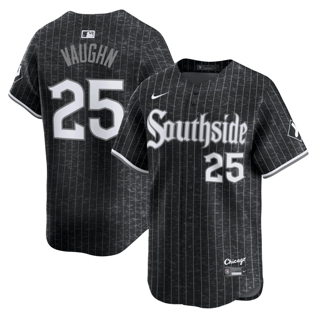 Andrew Vaughn 25 Chicago White Sox City Connect Limited Men Jersey - Black