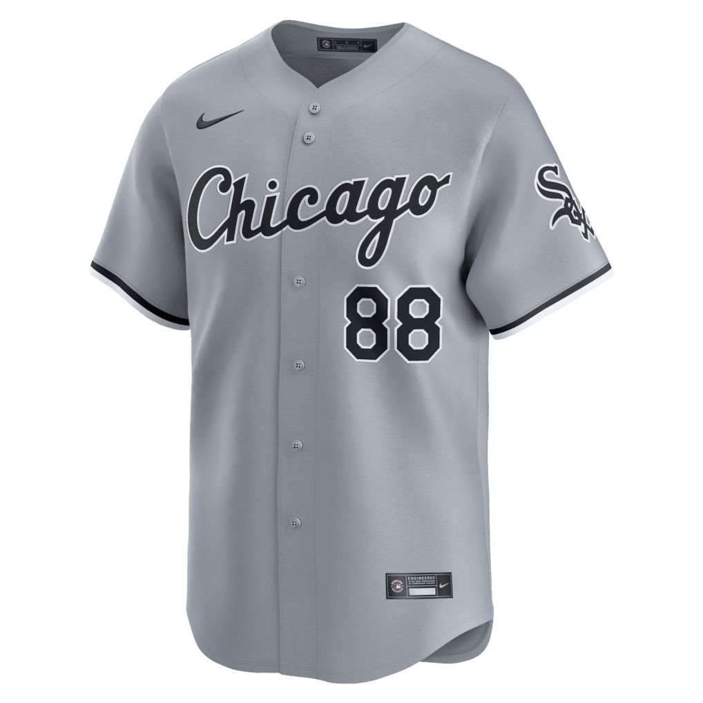 Luis Robert Jr. 88 Chicago White Sox Road Limited Men Jersey - Gray