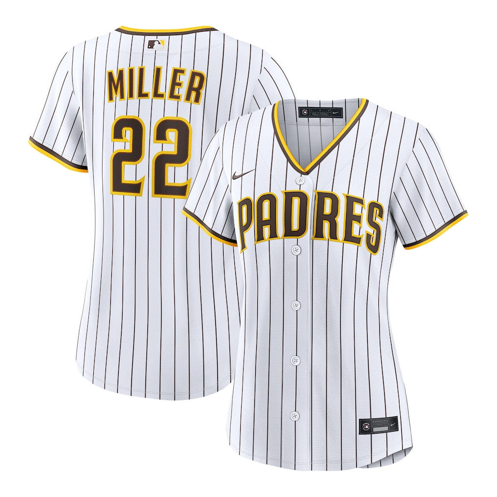 Mason Miller 22 San Diego Padres Women's Home Jersey - White