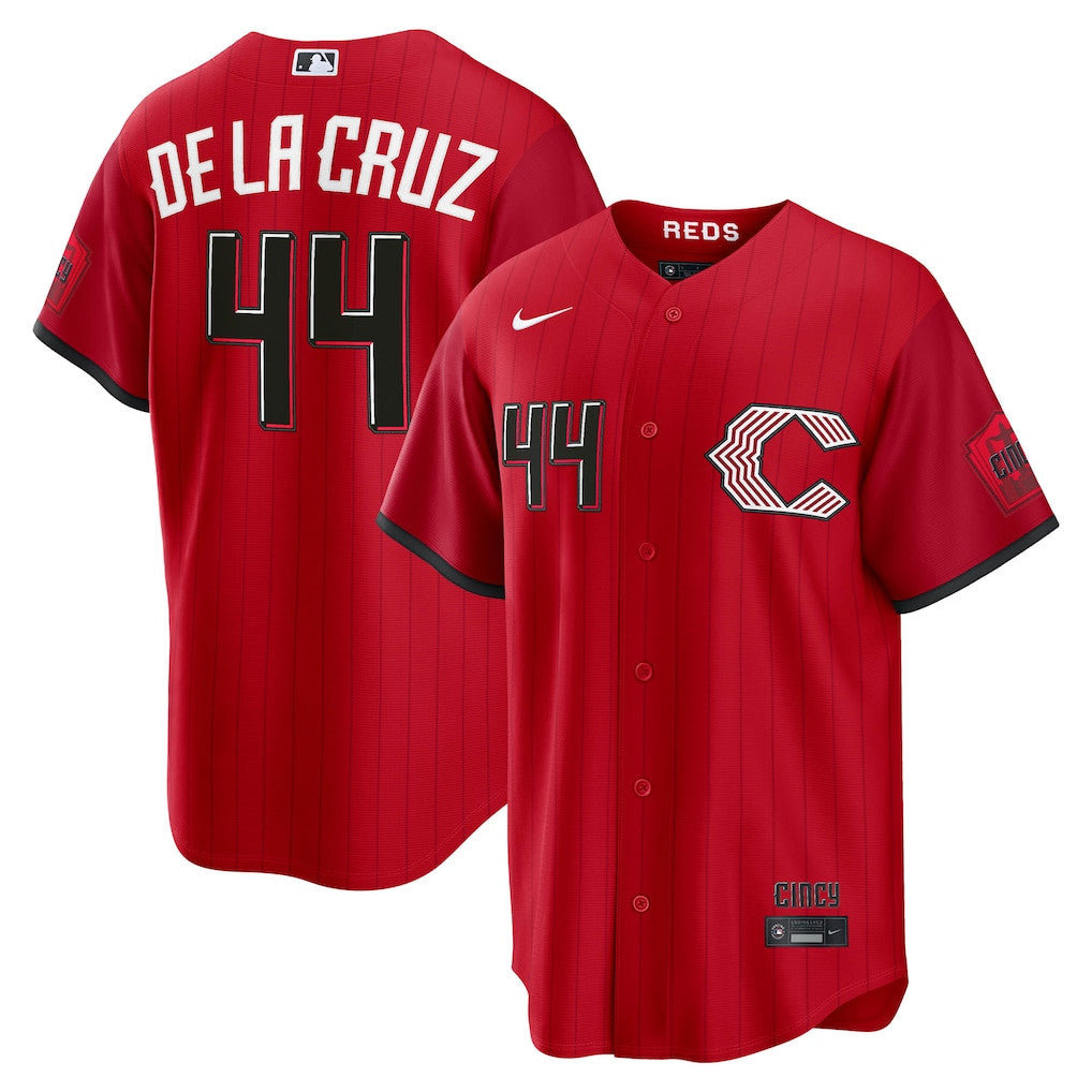 Elly De La Cruz 44 Cincinnati Reds 2026 City Connect Jersey - Men, Red