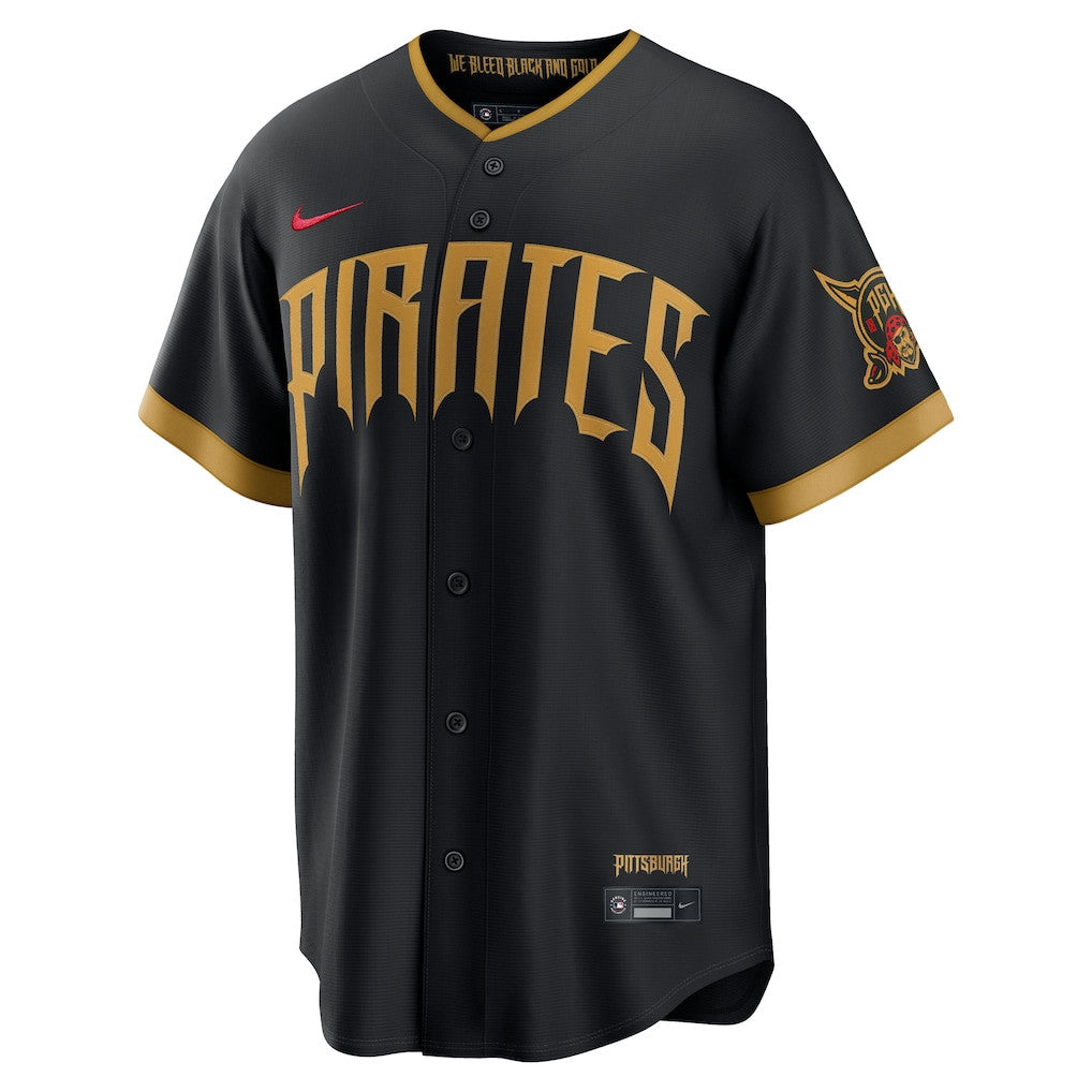 Bryan Reynolds 10 Pittsburgh Pirates 2026 City Connect Jersey - Men, Black