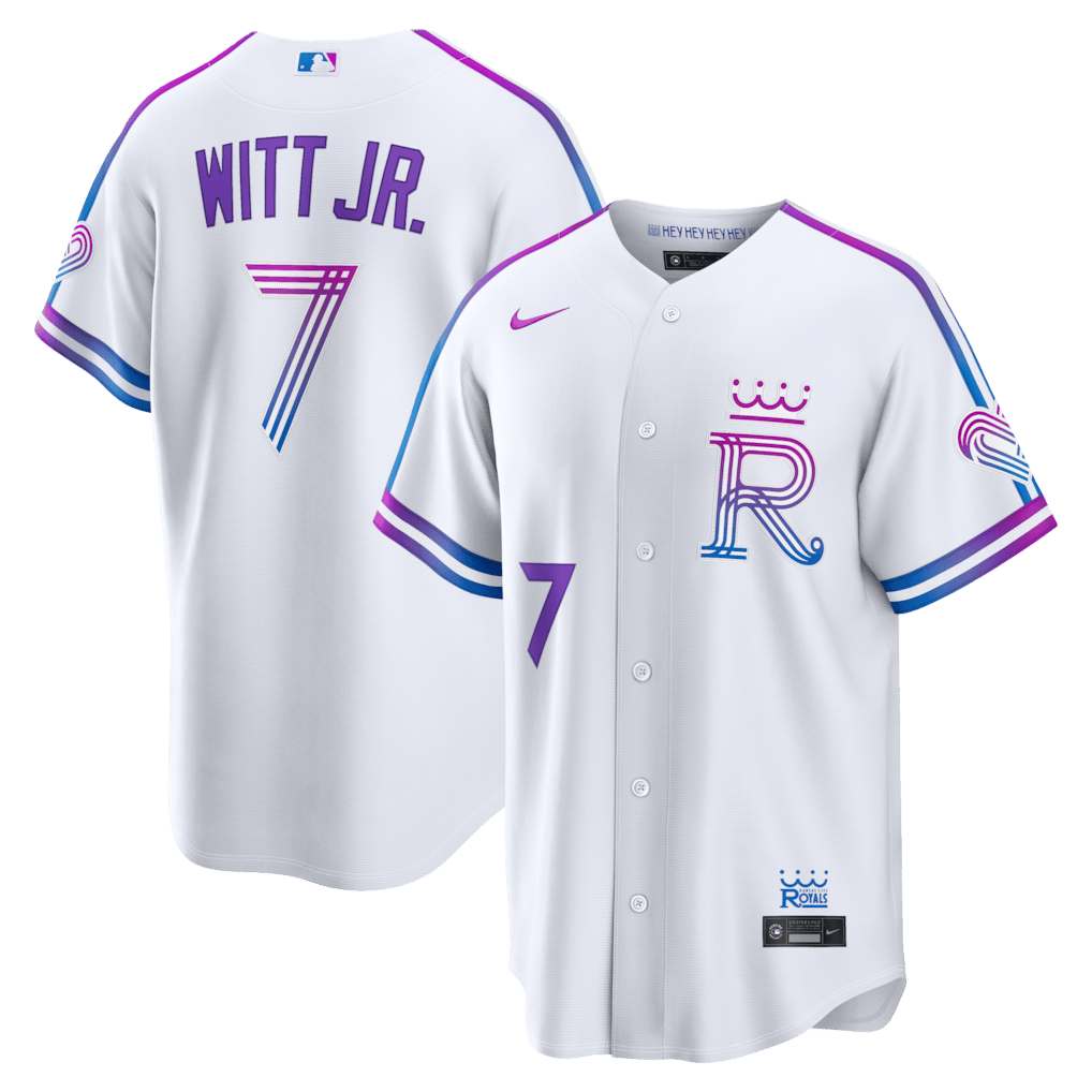 Bobby Witt Jr. 7 Kansas City Royals 2026 City Connect Jersey - Men, White