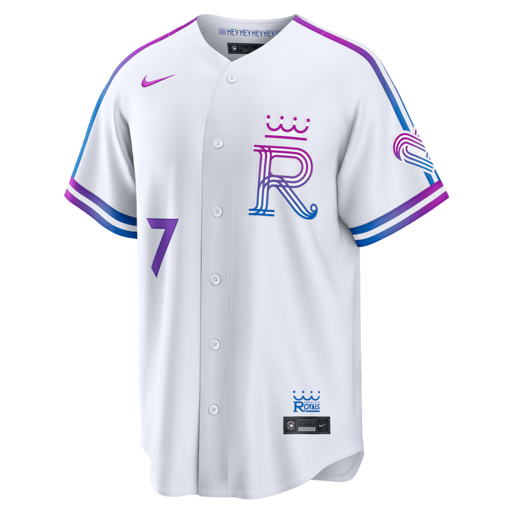 Bobby Witt Jr. 7 Kansas City Royals 2026 City Connect Jersey - Men, White