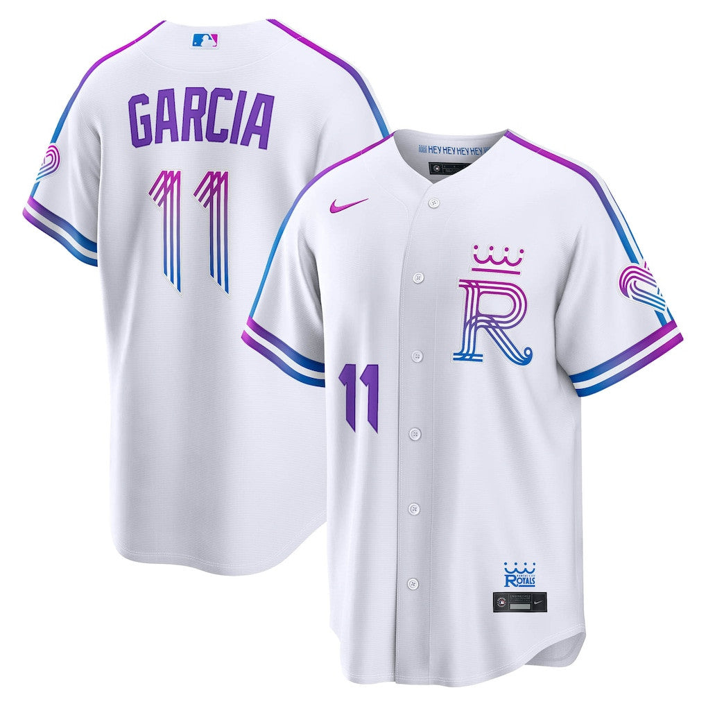 Maikel Garcia 11 Kansas City Royals 2026 City Connect Jersey - Men, White