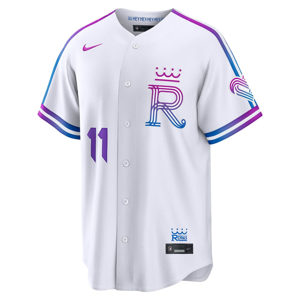 Maikel Garcia 11 Kansas City Royals 2026 City Connect Jersey - Men, White