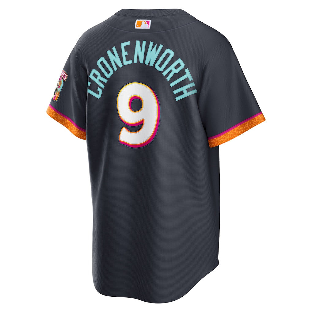 Jake Cronenworth 9 San Diego Padres 2026 City Connect Jersey - Men, Obsidian