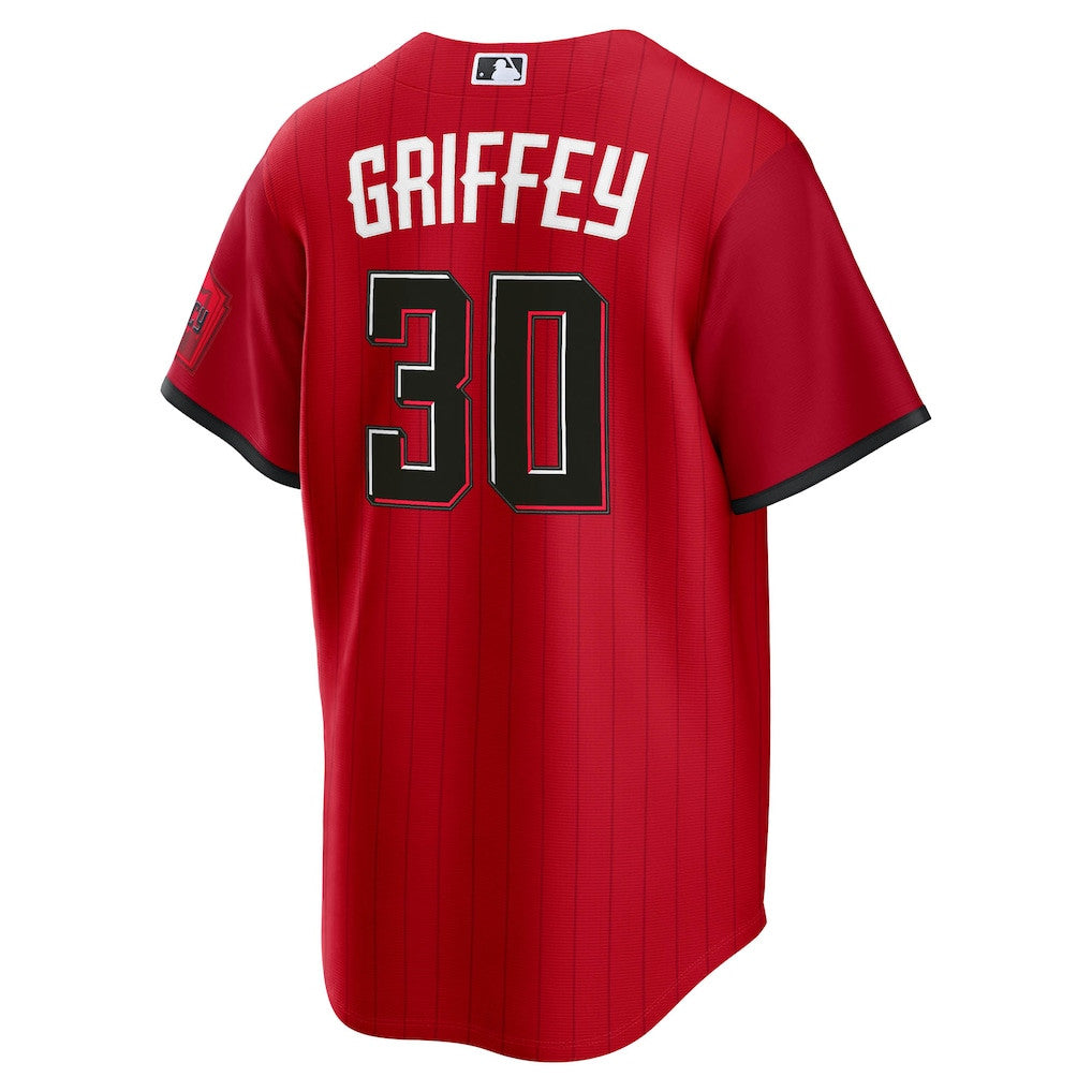 Ken Griffey Jr. 30 Cincinnati Reds 2026 City Connect Jersey - Men, Red
