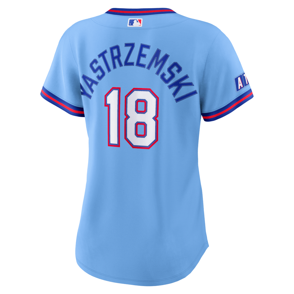 Mike Yastrzemski 18 Atlanta Braves Women's 2026 City Connect Jersey - Powder Blue