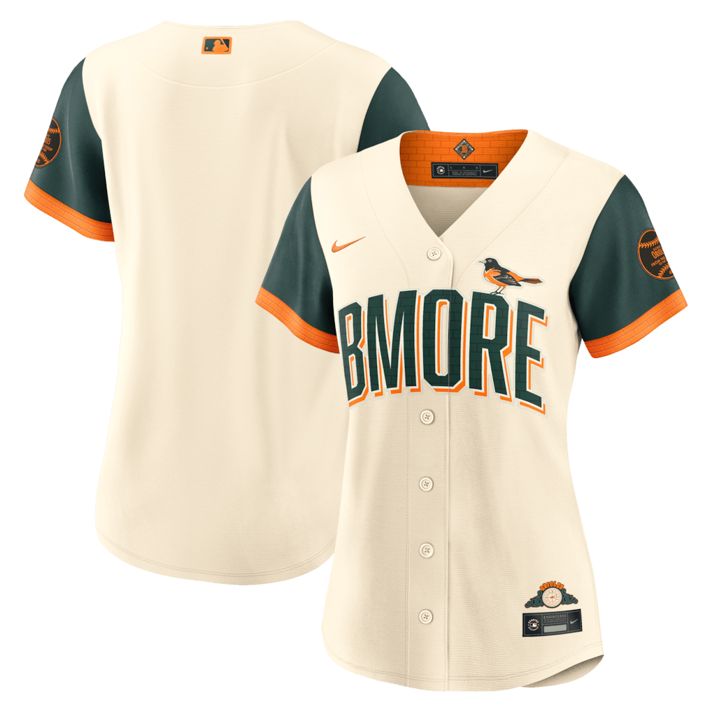 Baltimore Orioles Women's 2026 City Connect Jersey - Natural