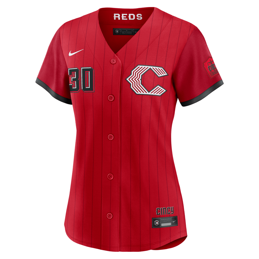 Ken Griffey Jr. 30 Cincinnati Reds Women's 2026 City Connect Jersey - Red