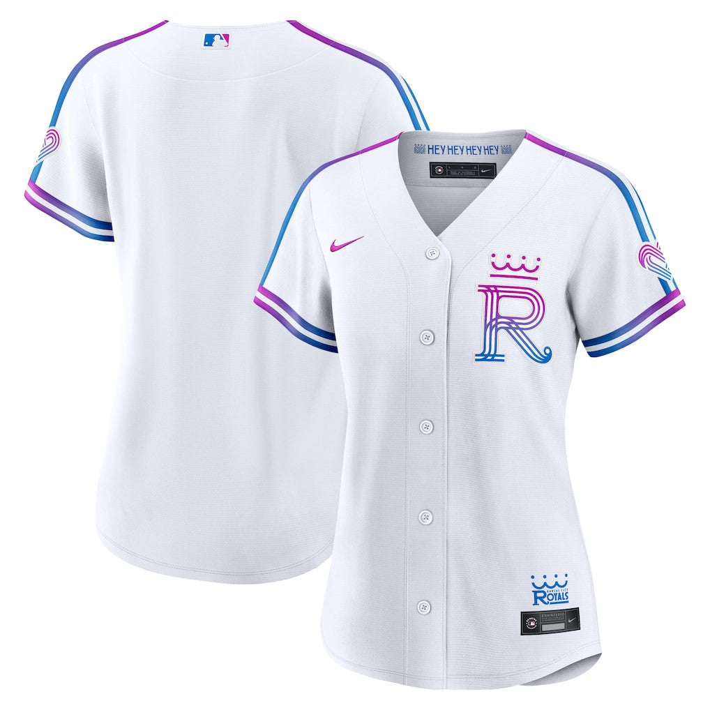 Kansas City Royals Women's 2026 City Connect Jersey - White