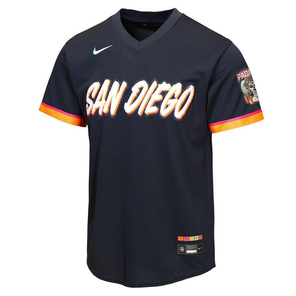 San Diego Padres Youth 2026 City Connect Jersey - Obsidian