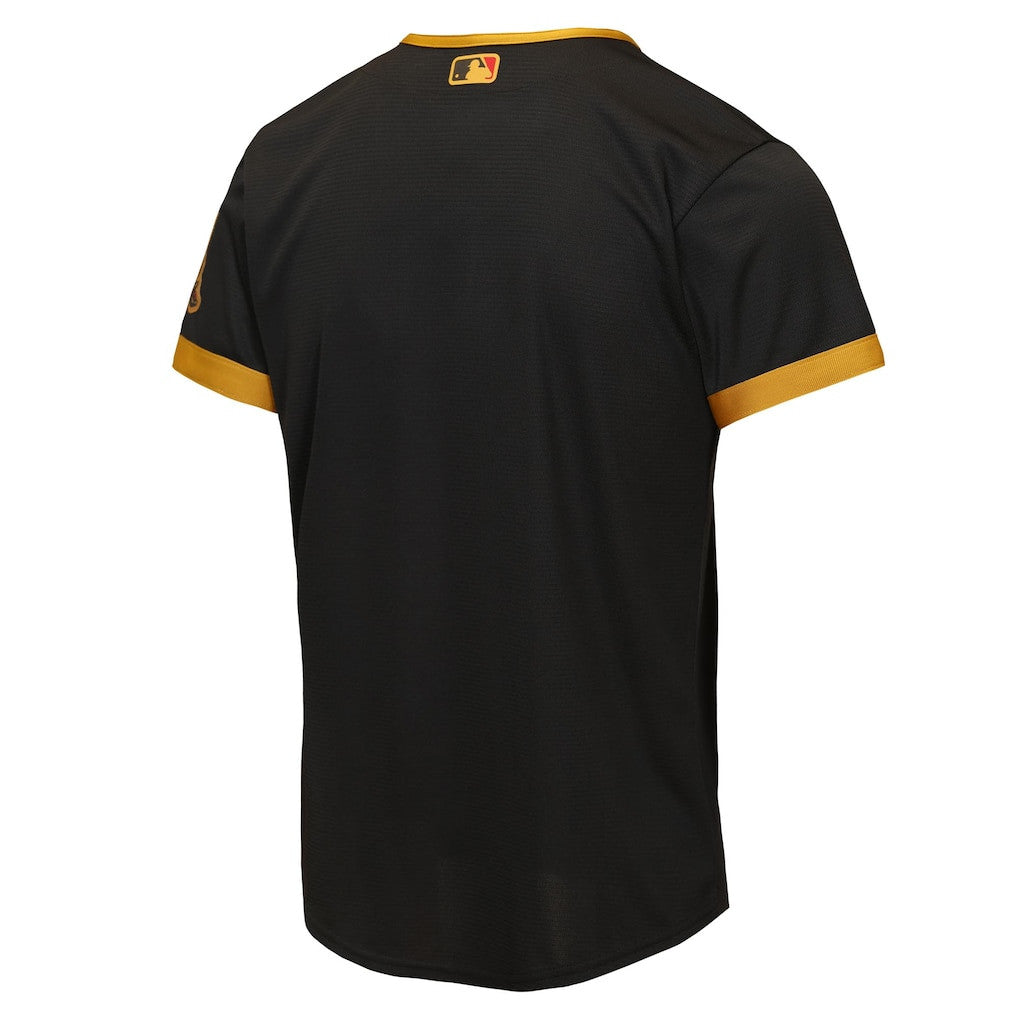 Pittsburgh Pirates Youth 2026 City Connect Jersey - Black