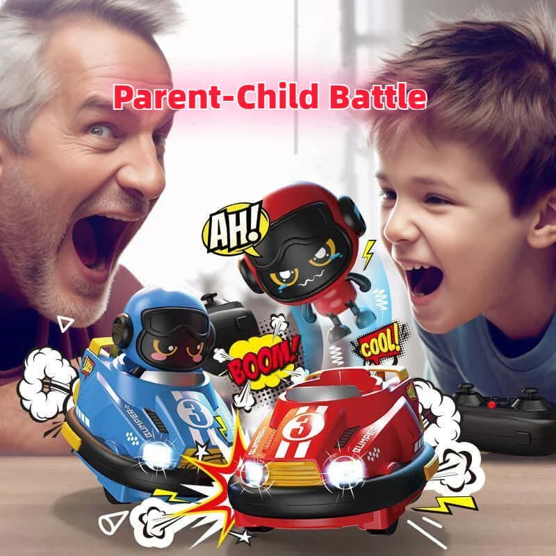 2-Player RC Drift Kart Toy - Collision & Eject Feature | KidsToyLover