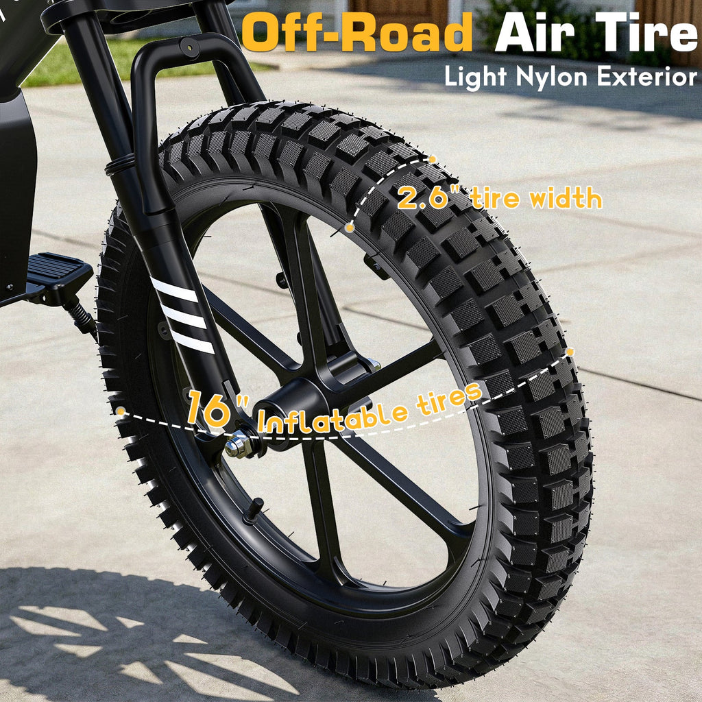 36V 16" Kids Electric Dirt Bike